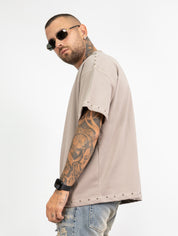 T-shirt borchie