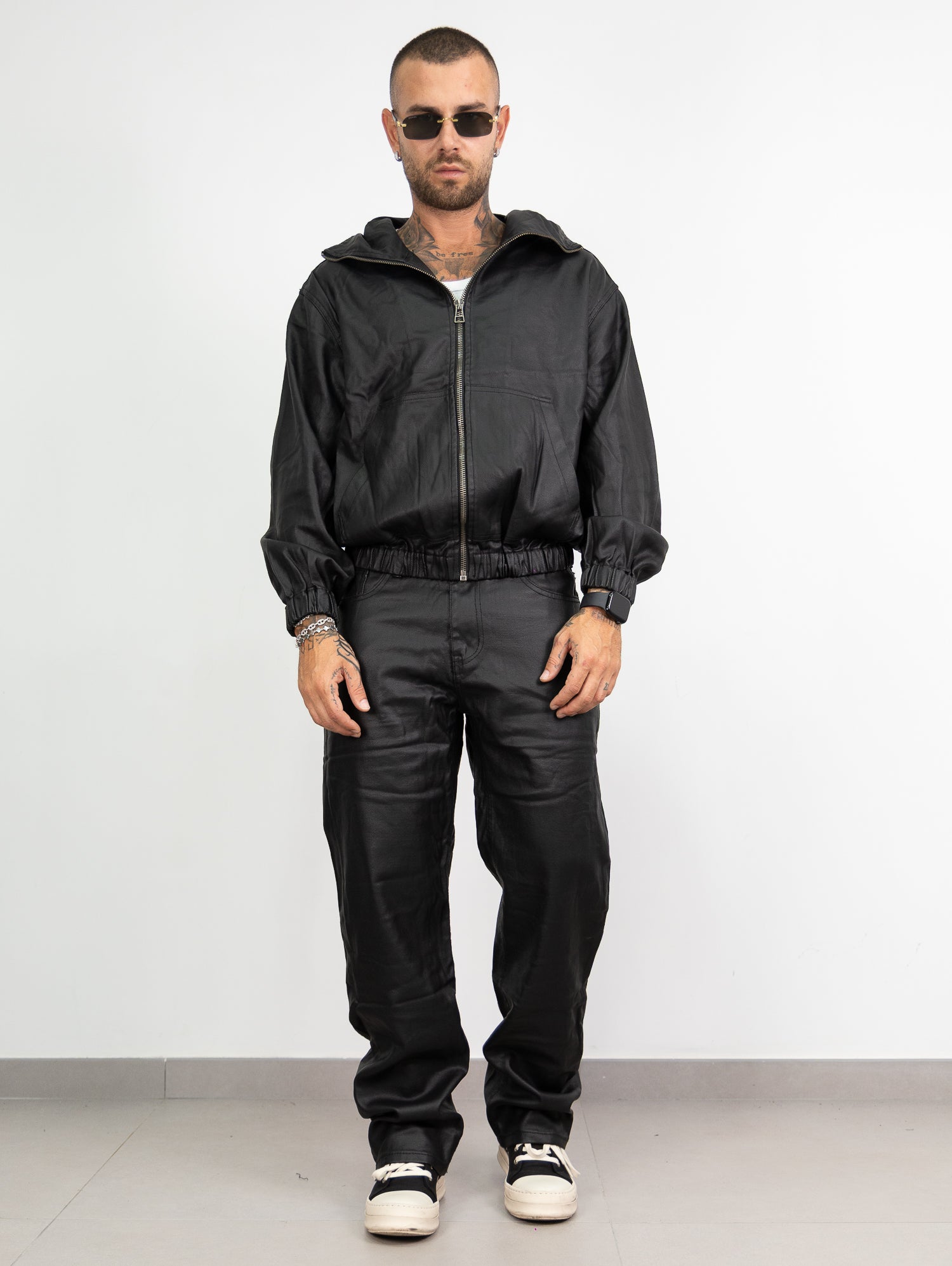 Coordset boxy spalmato black