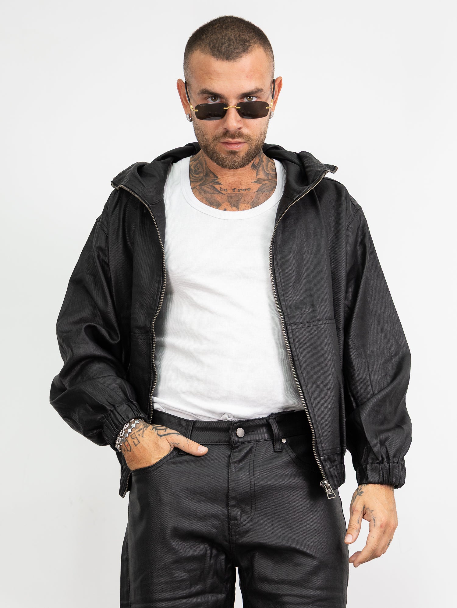Coordset boxy spalmato black