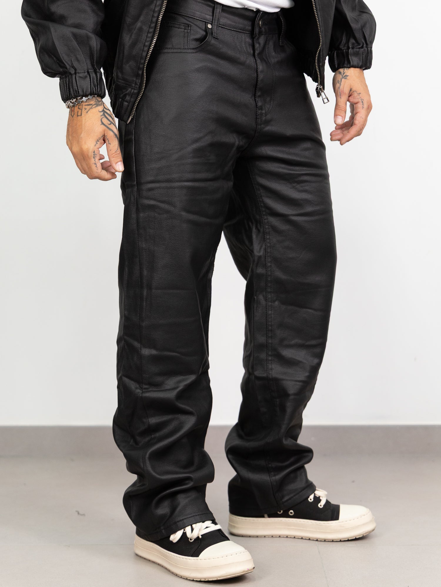 Coordset boxy spalmato black