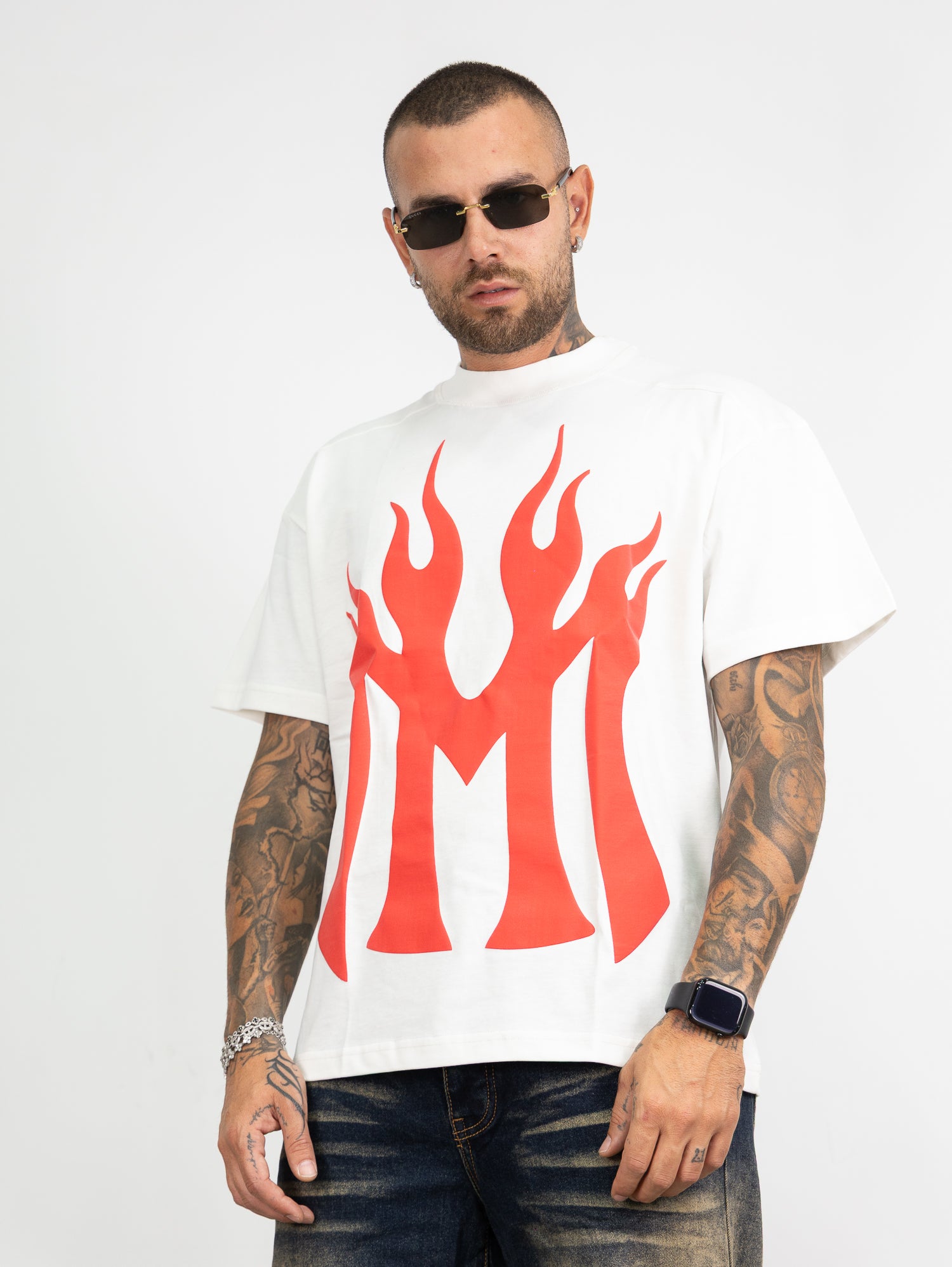 T-shirt flame
