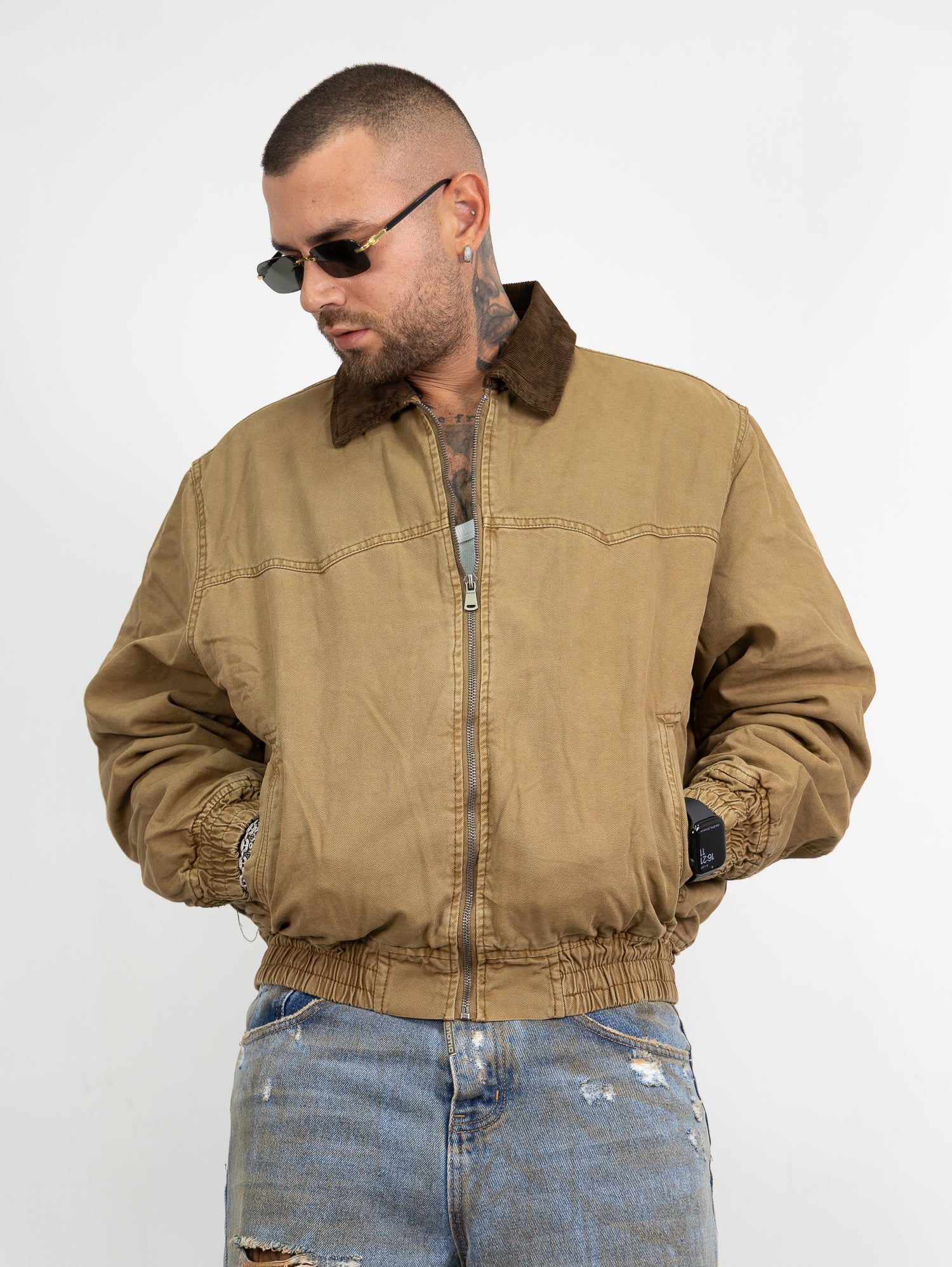 Jacket boxy denim