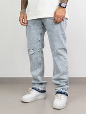 Straight fit veins blu