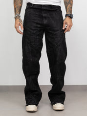 Baggy spalmato verniciato black