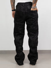 Baggy spalmato verniciato black