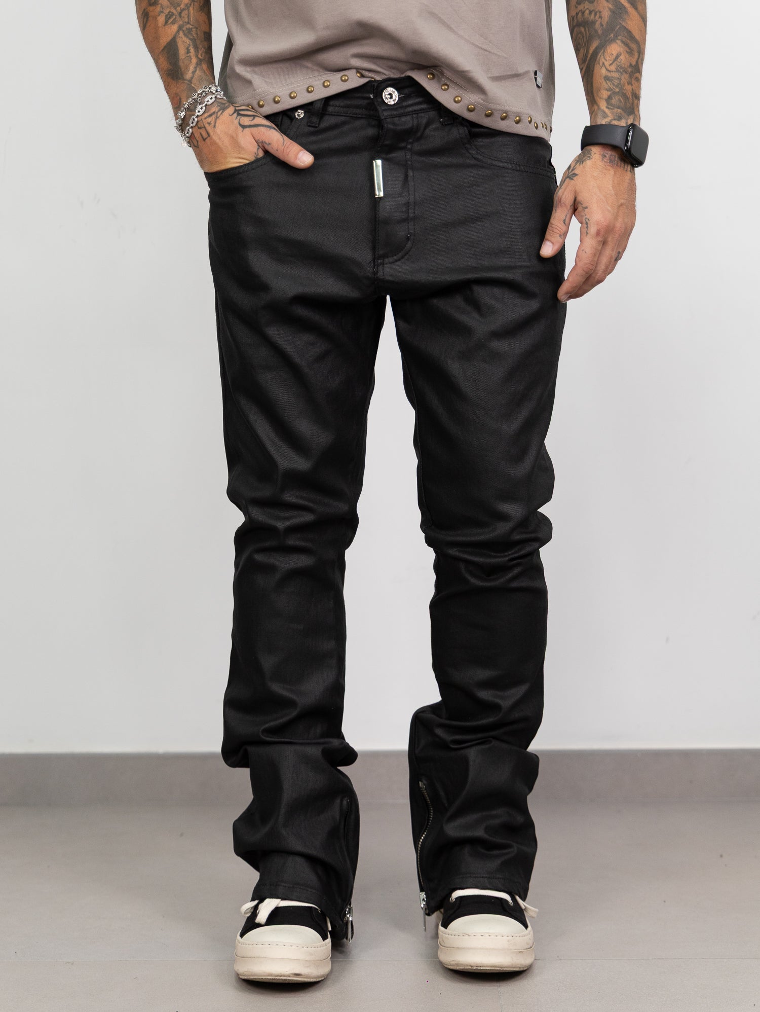Flare spalmato zip