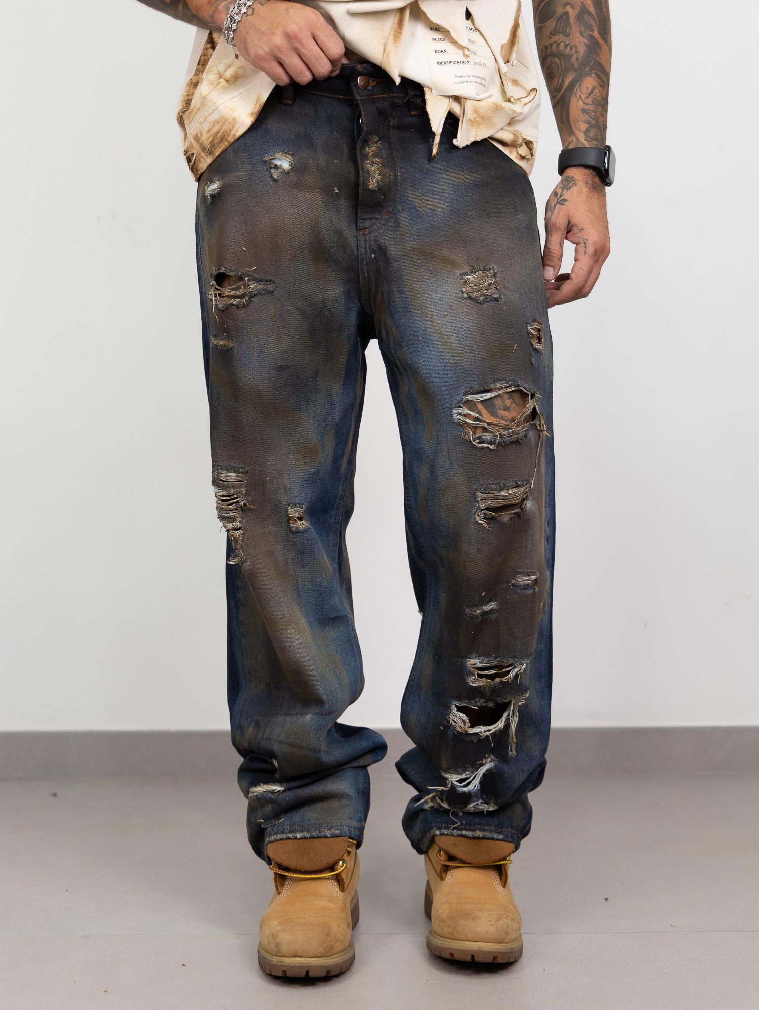 Denim bruciato
