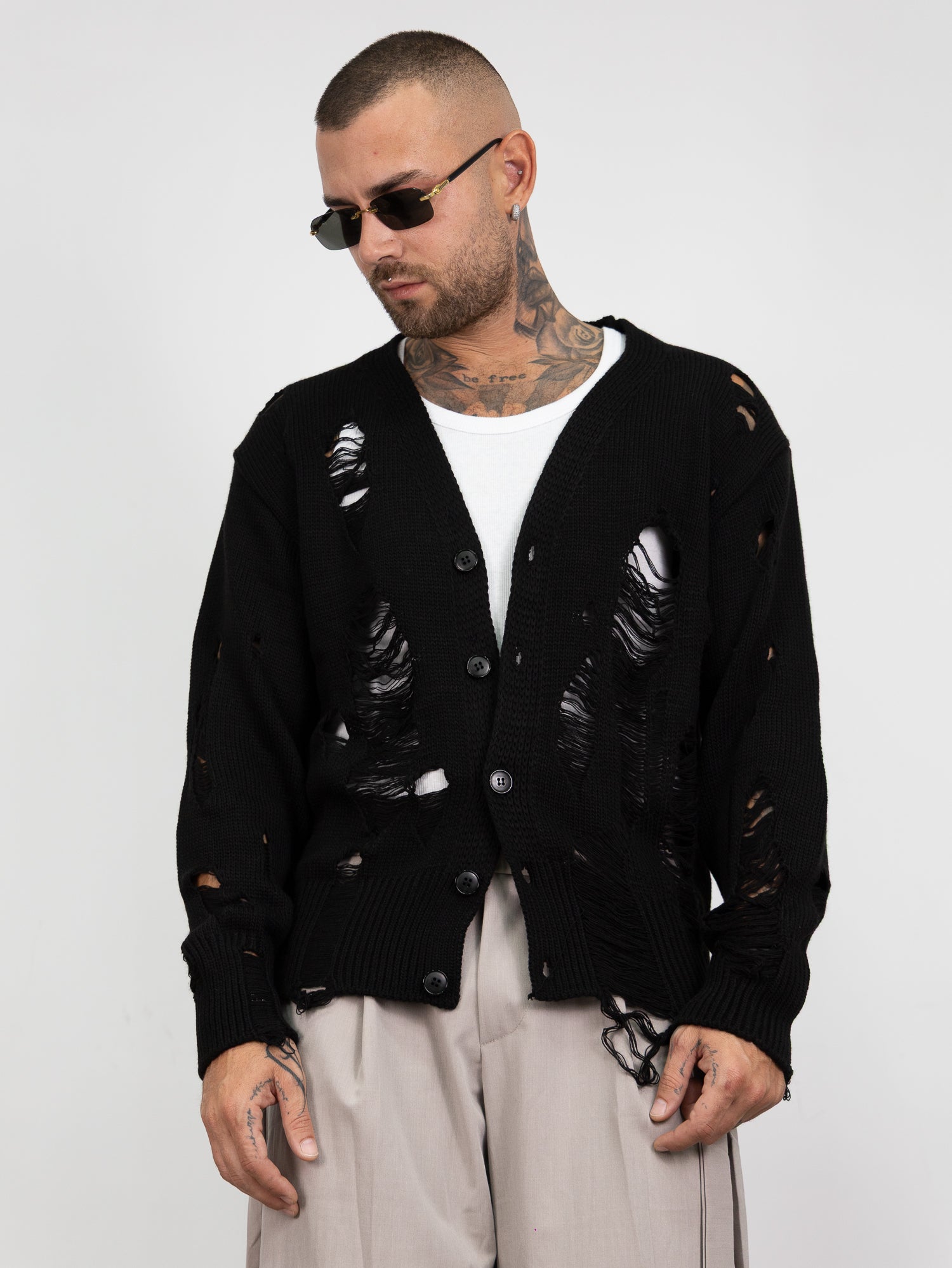 Cardigan abrasioni new