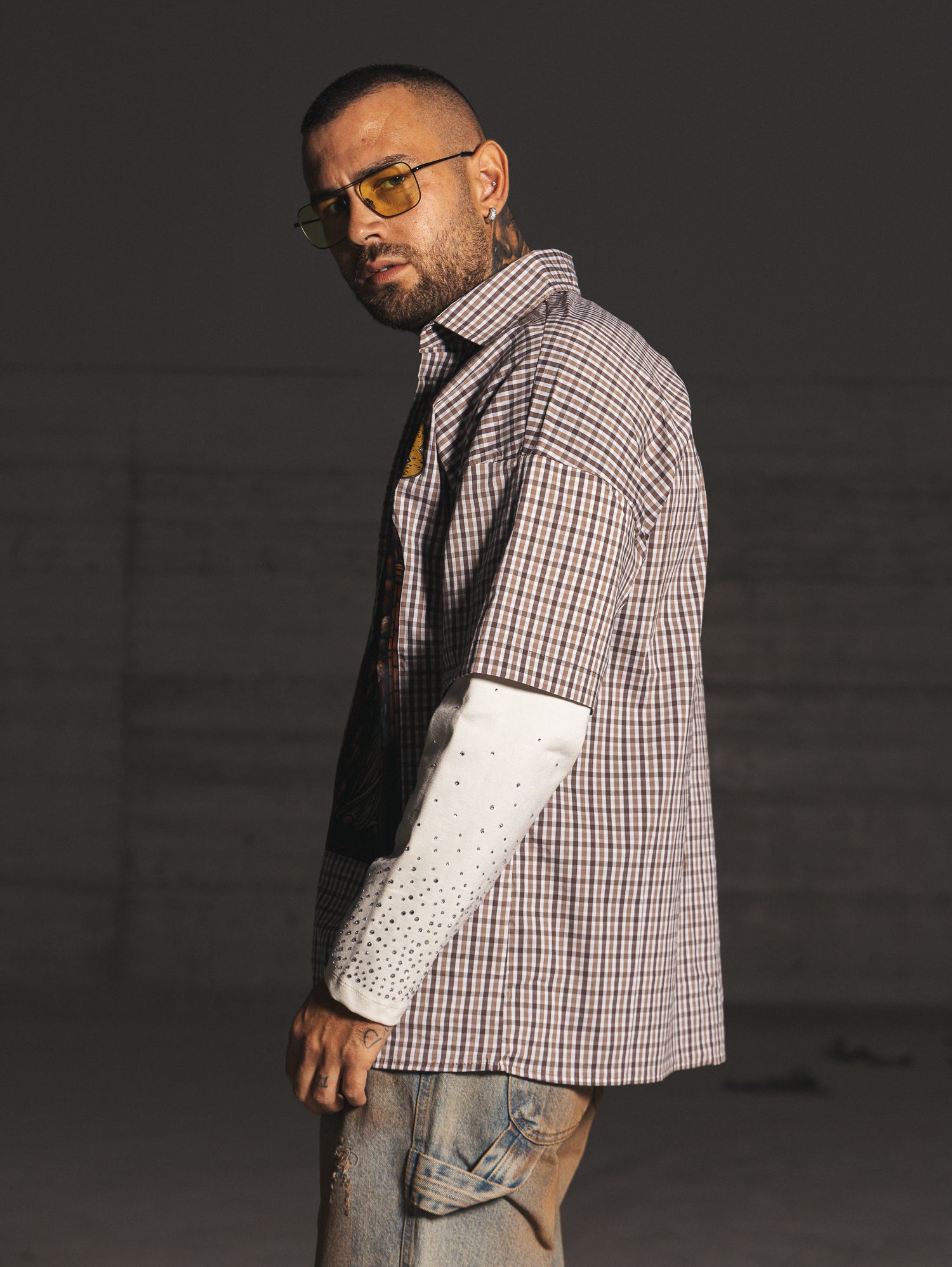 Camicia saints print