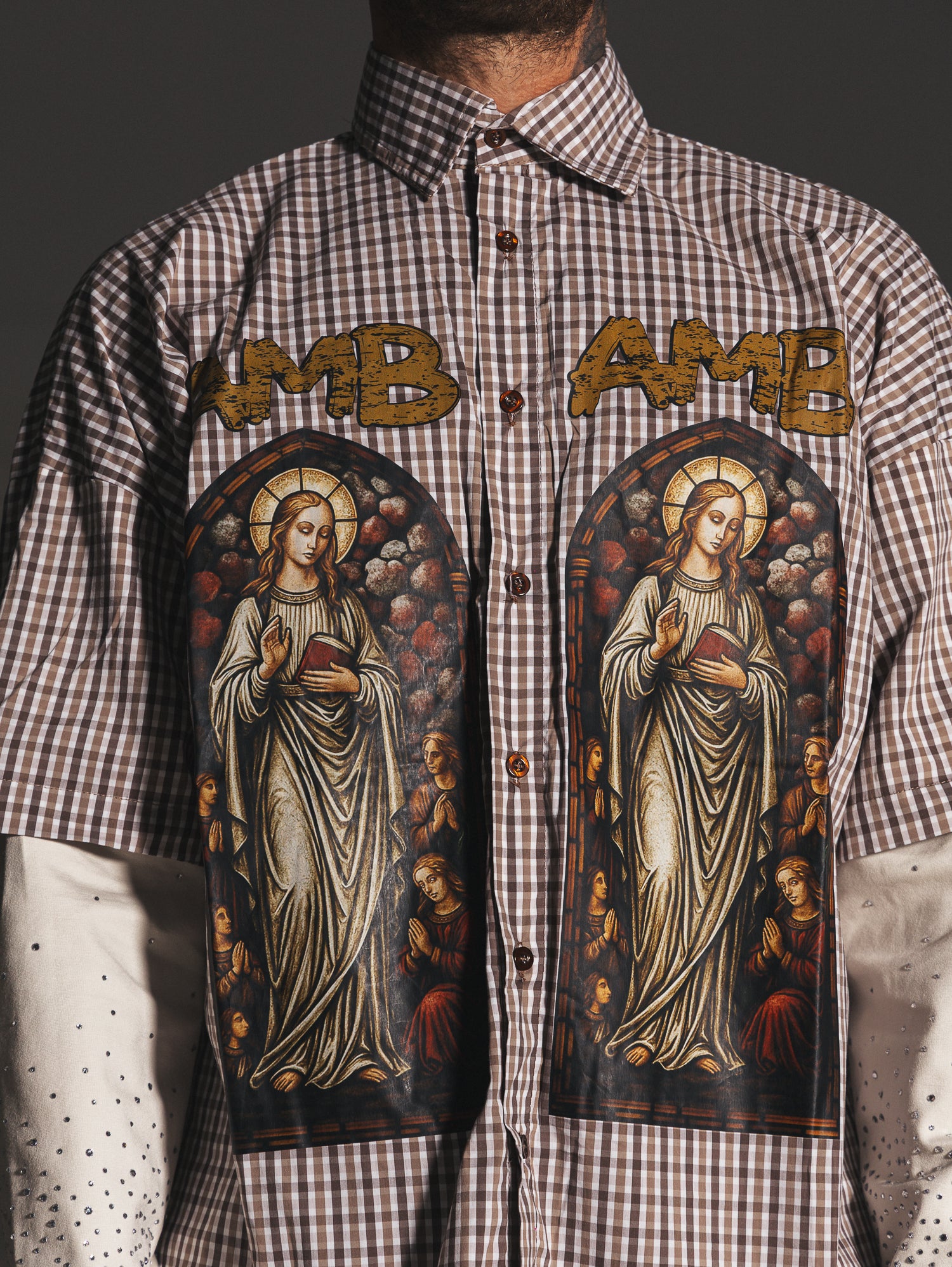 Camicia saints print