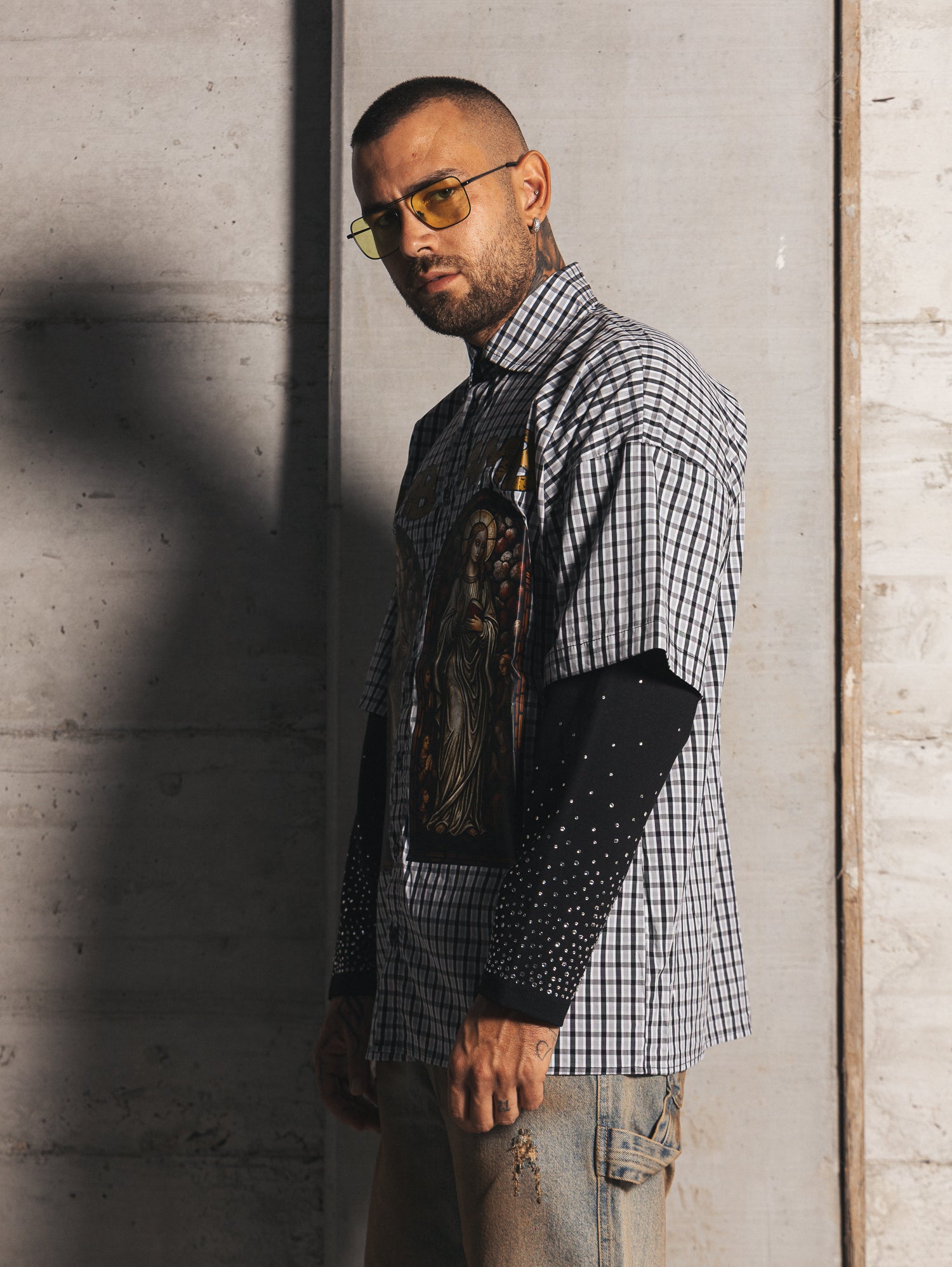 Camicia saints print