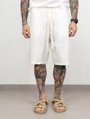 Coordinato mezza zip bermuda