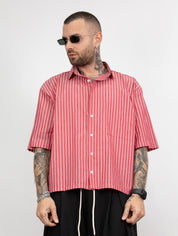 Camicia boxy righe