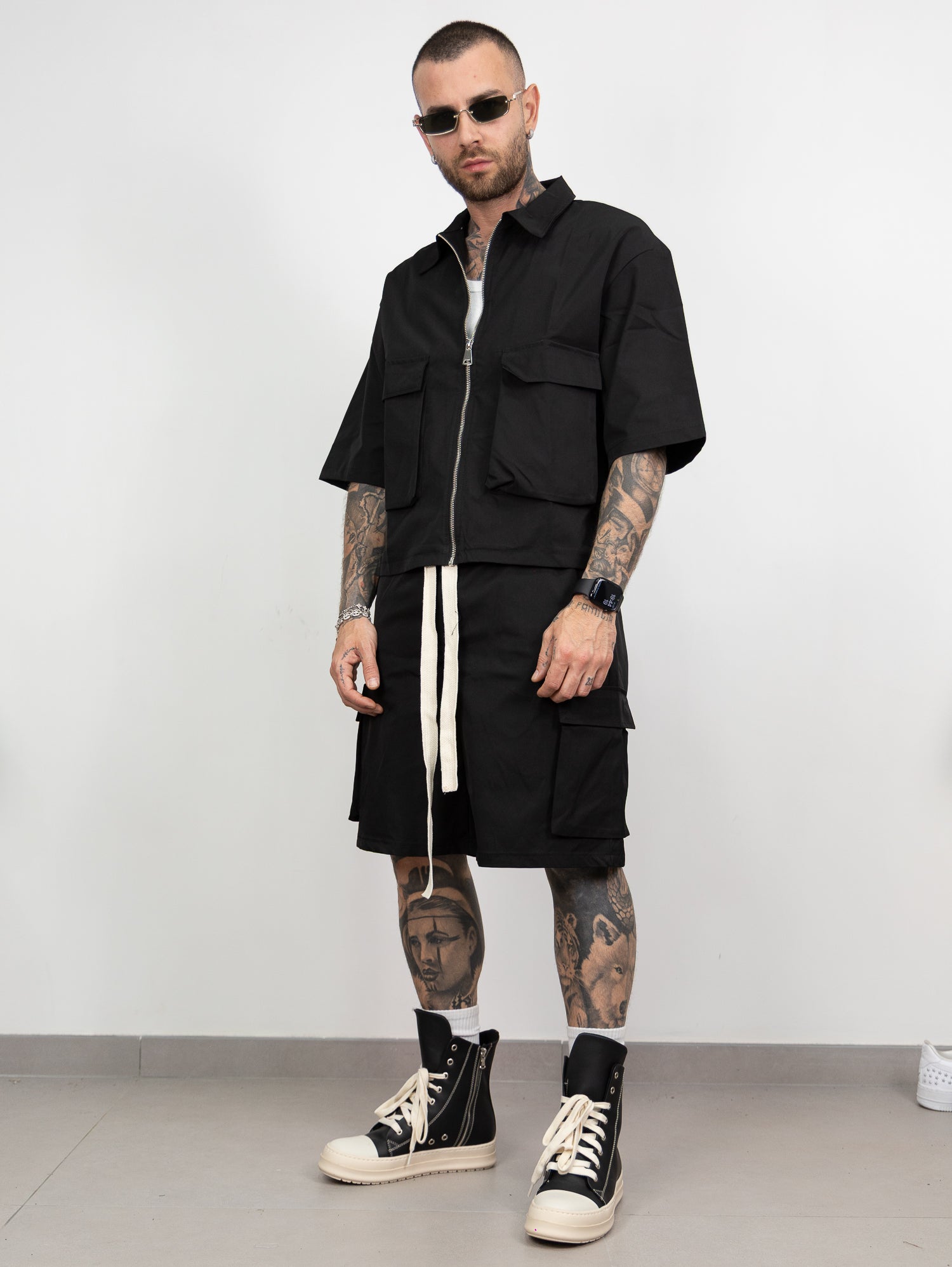 Coordset pocket bermuda