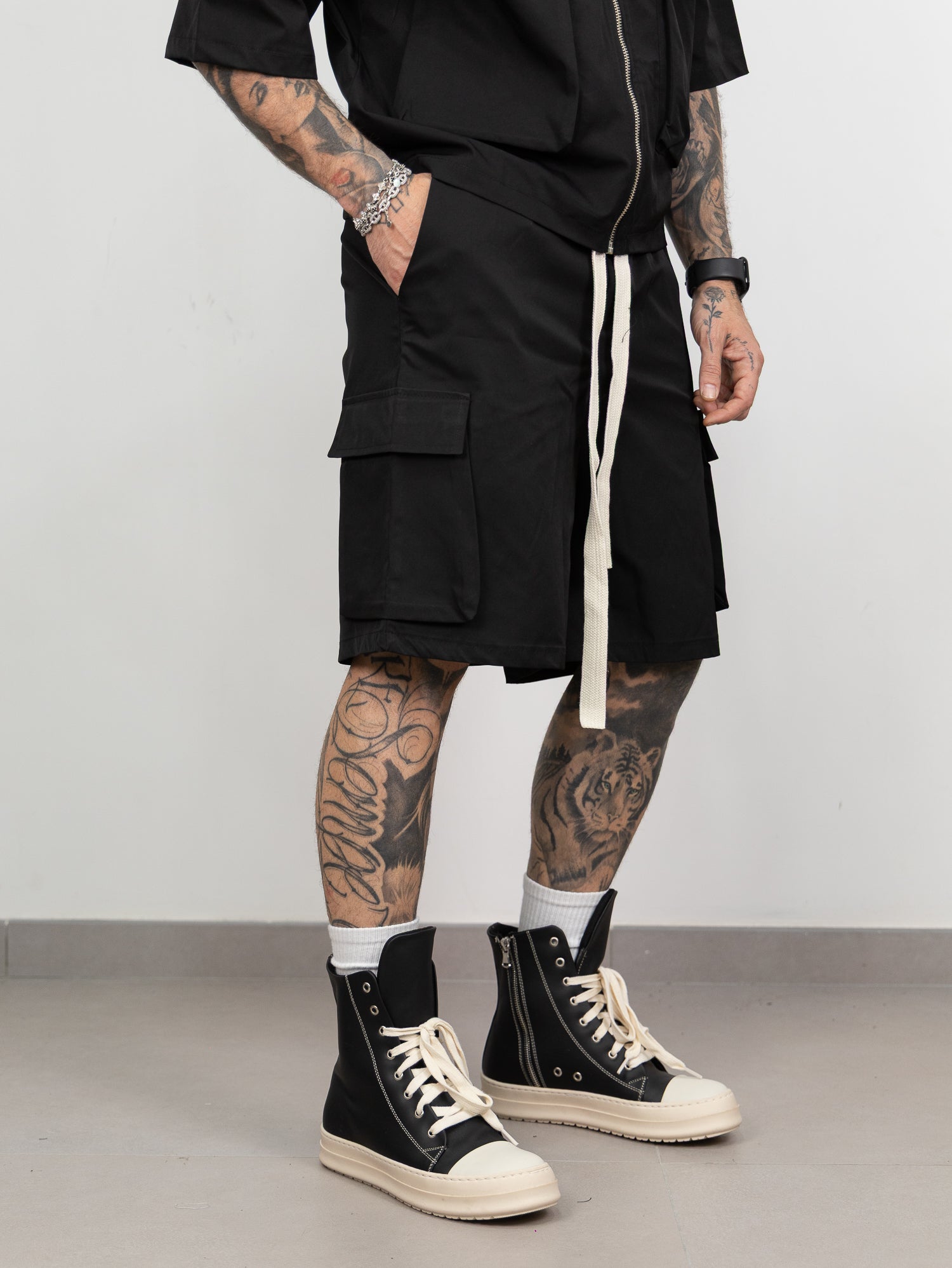 Coordset pocket bermuda
