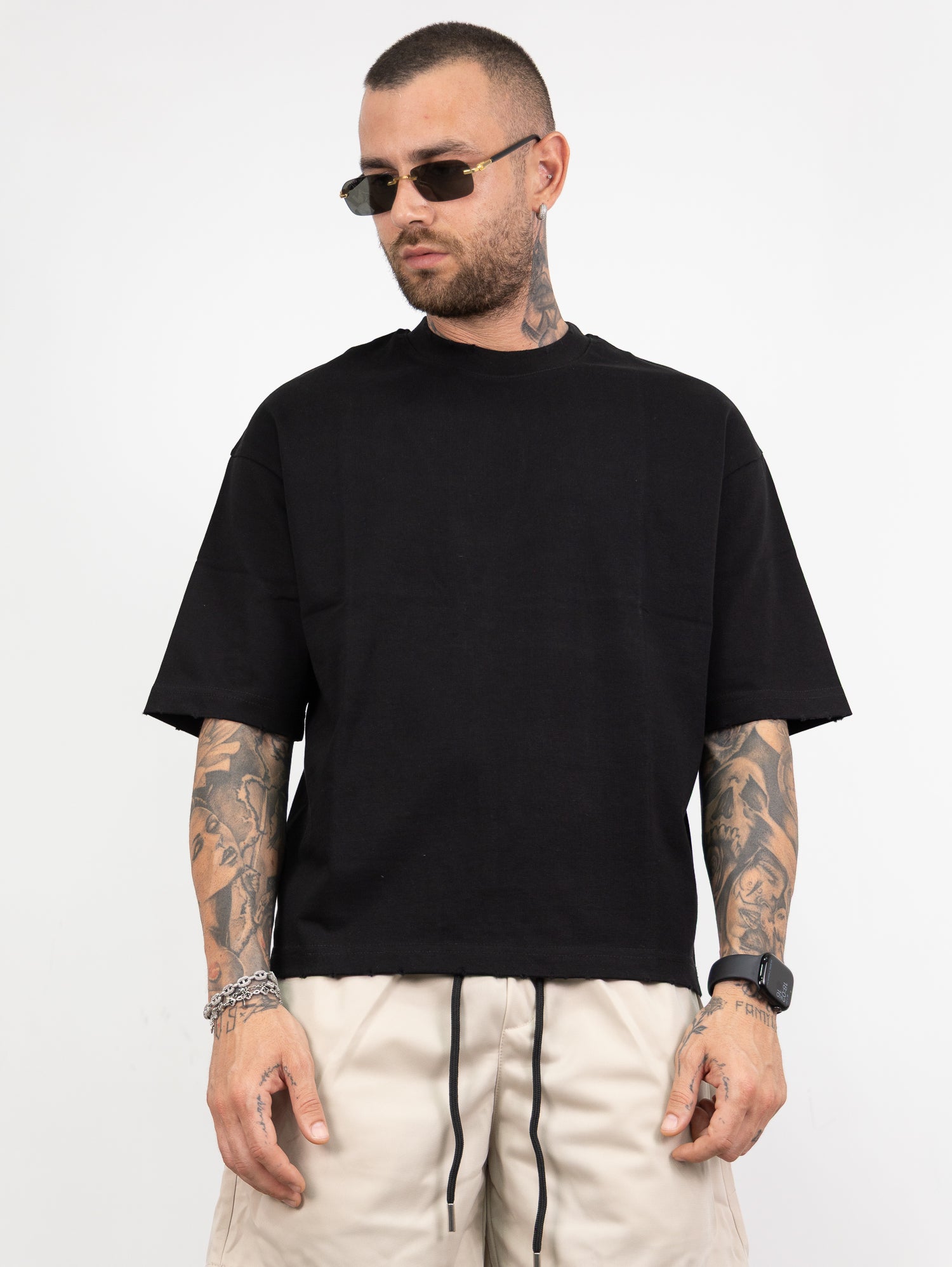 T-shirt crop basic PD
