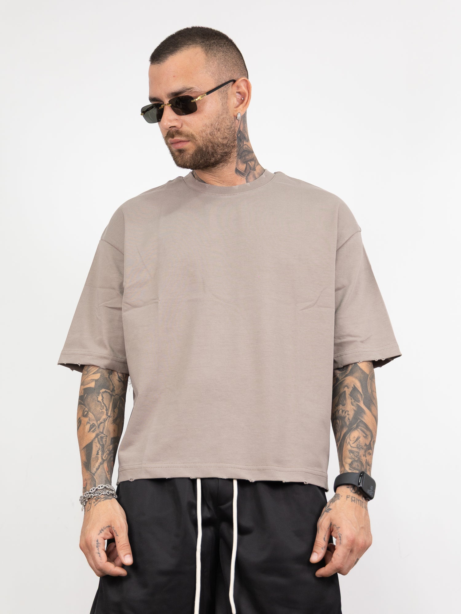 T-shirt crop basic PD