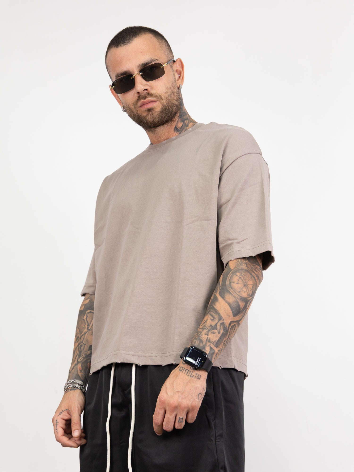 T-shirt crop basic PD