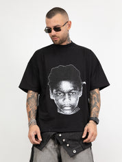 T-shirt face contrast