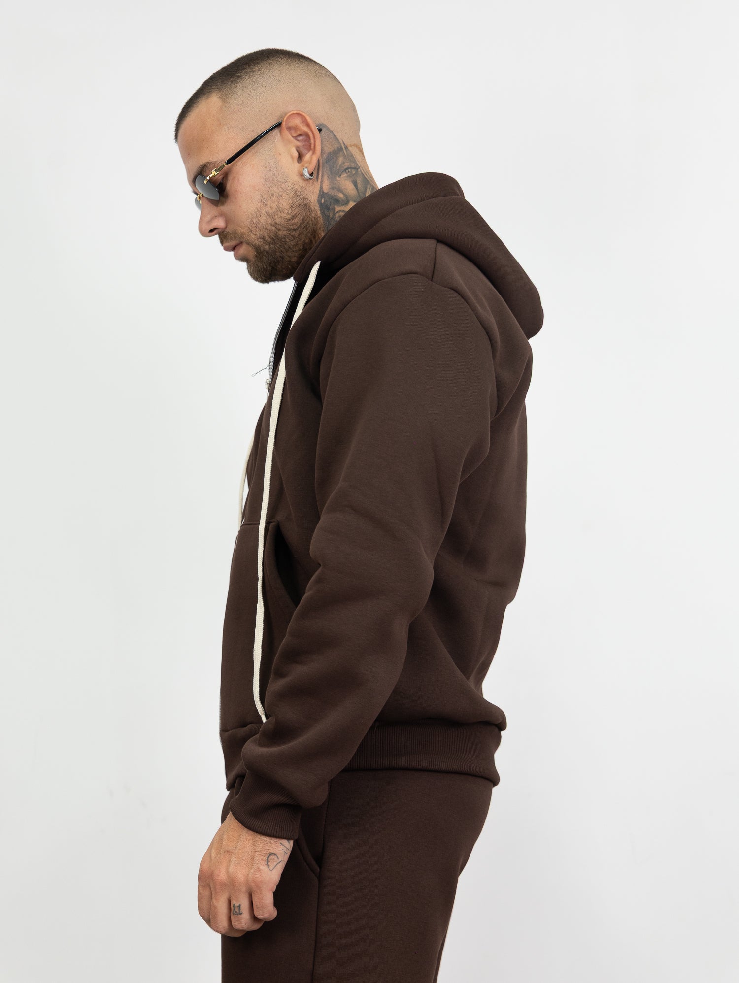 Tuta completa laccio e zip