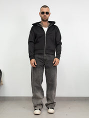 Felpa scuba zip new