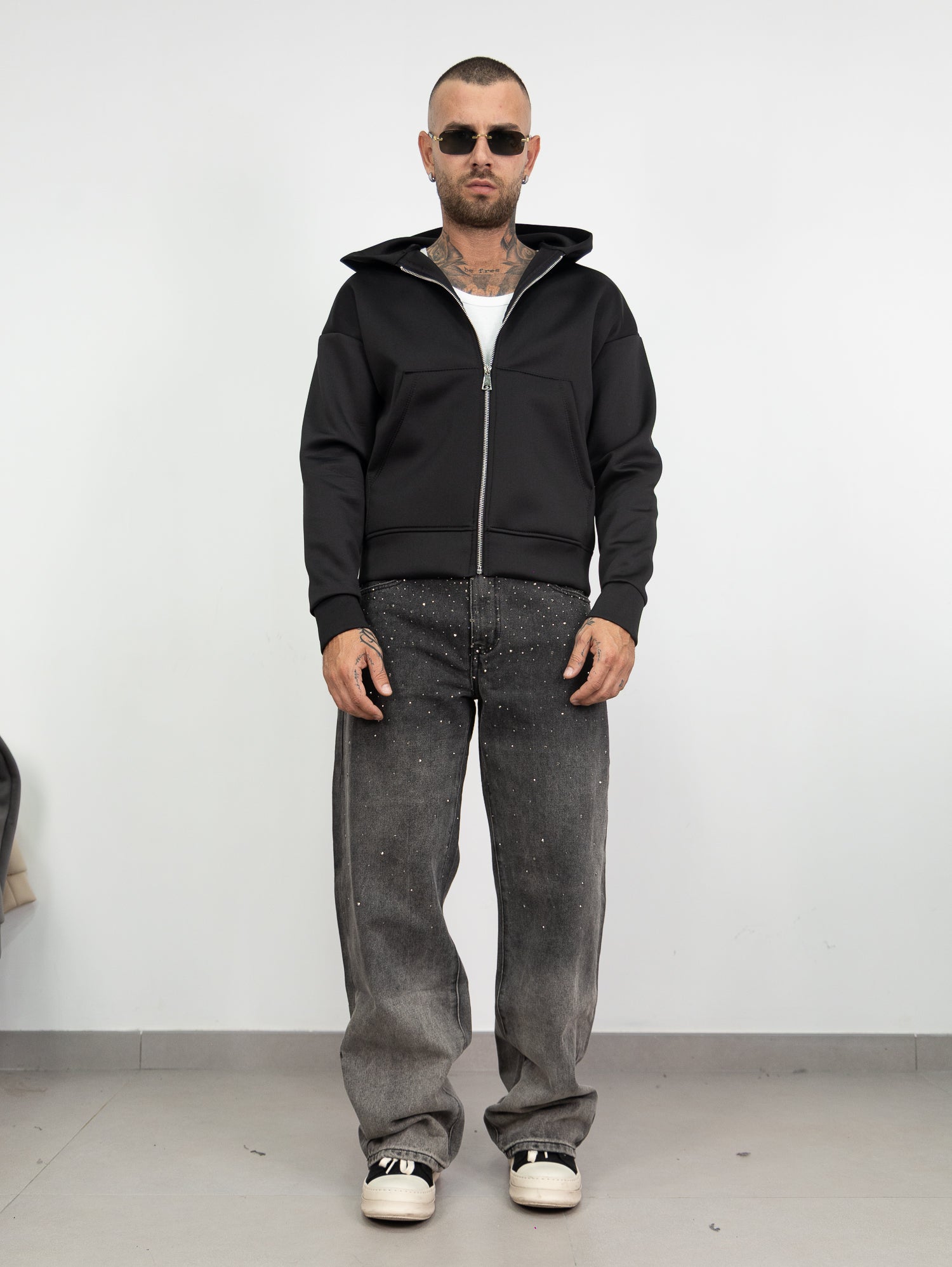 Baggy diamond grey