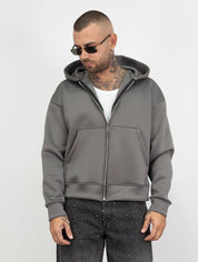 Felpa scuba zip new