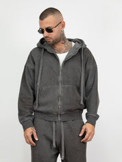 Tuta strass dark grey
