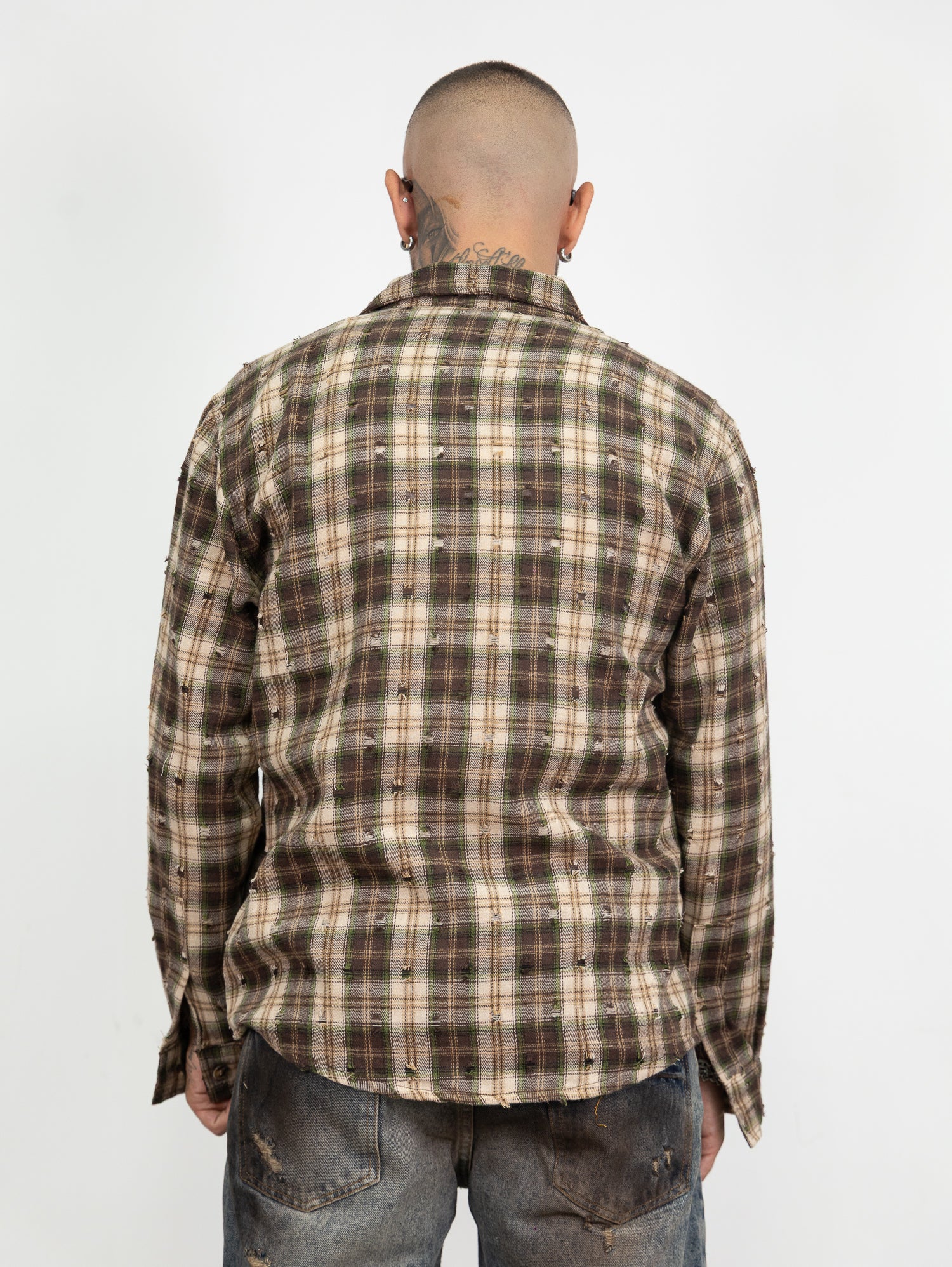 Camicia quadri rotture