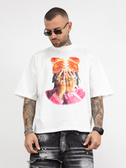 T-shirt creative face