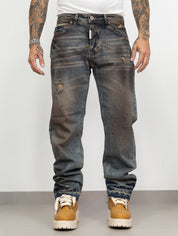 Straight fit vandal blu
