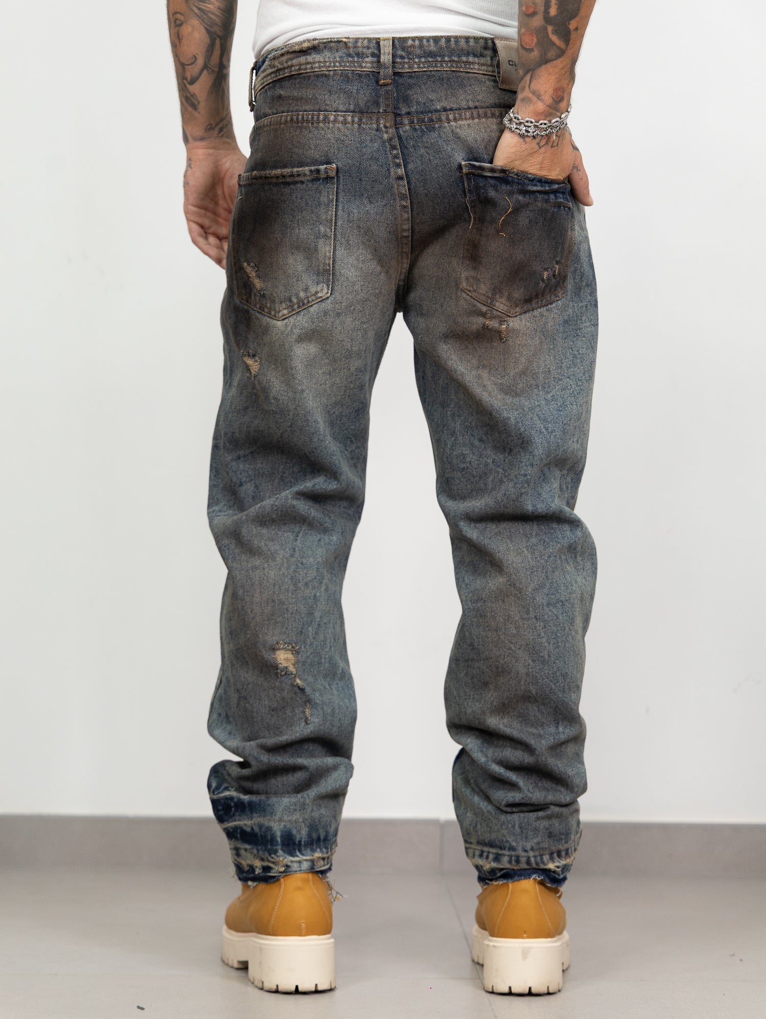 Straight fit vandal blu