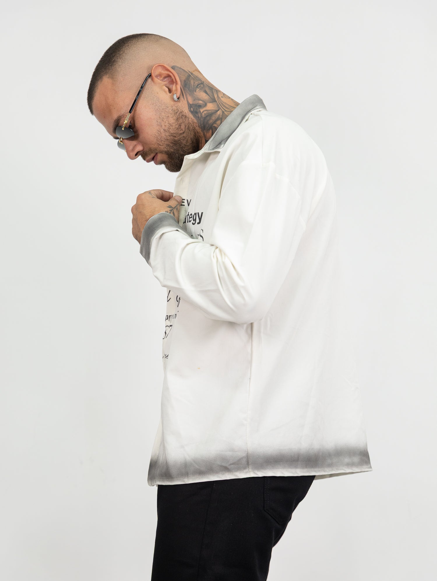 Camicia lettering