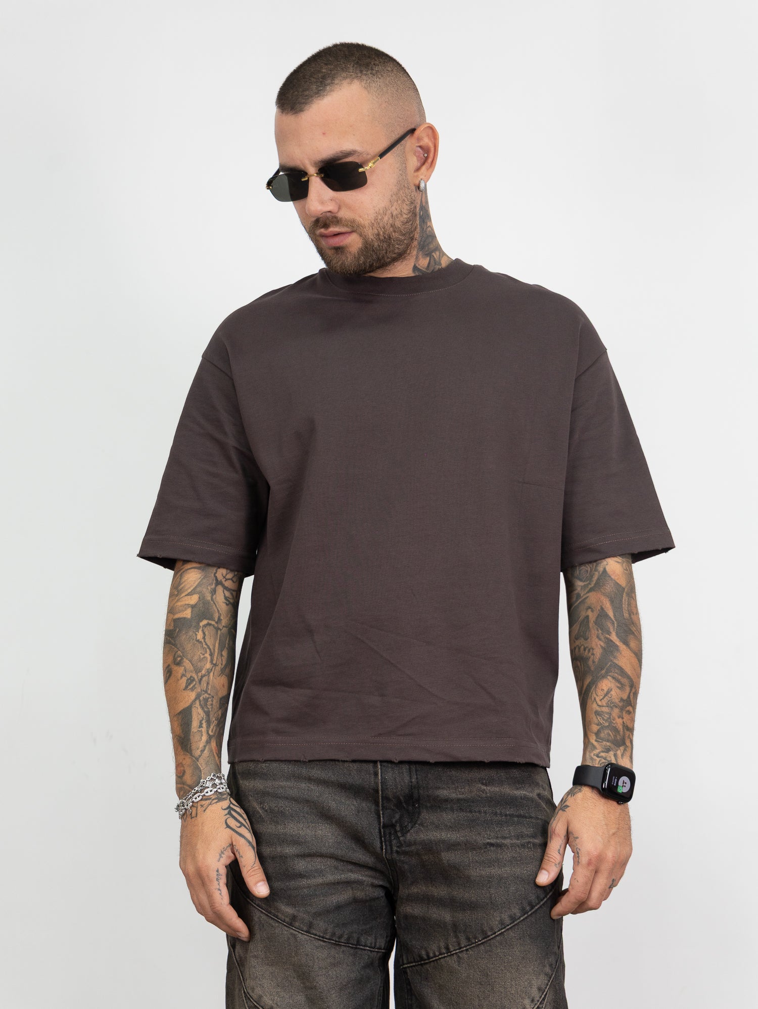 T-shirt crop basic PD