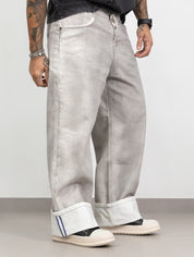 Baggy piegone double color