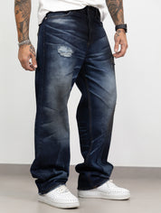 Denim sporcato nero
