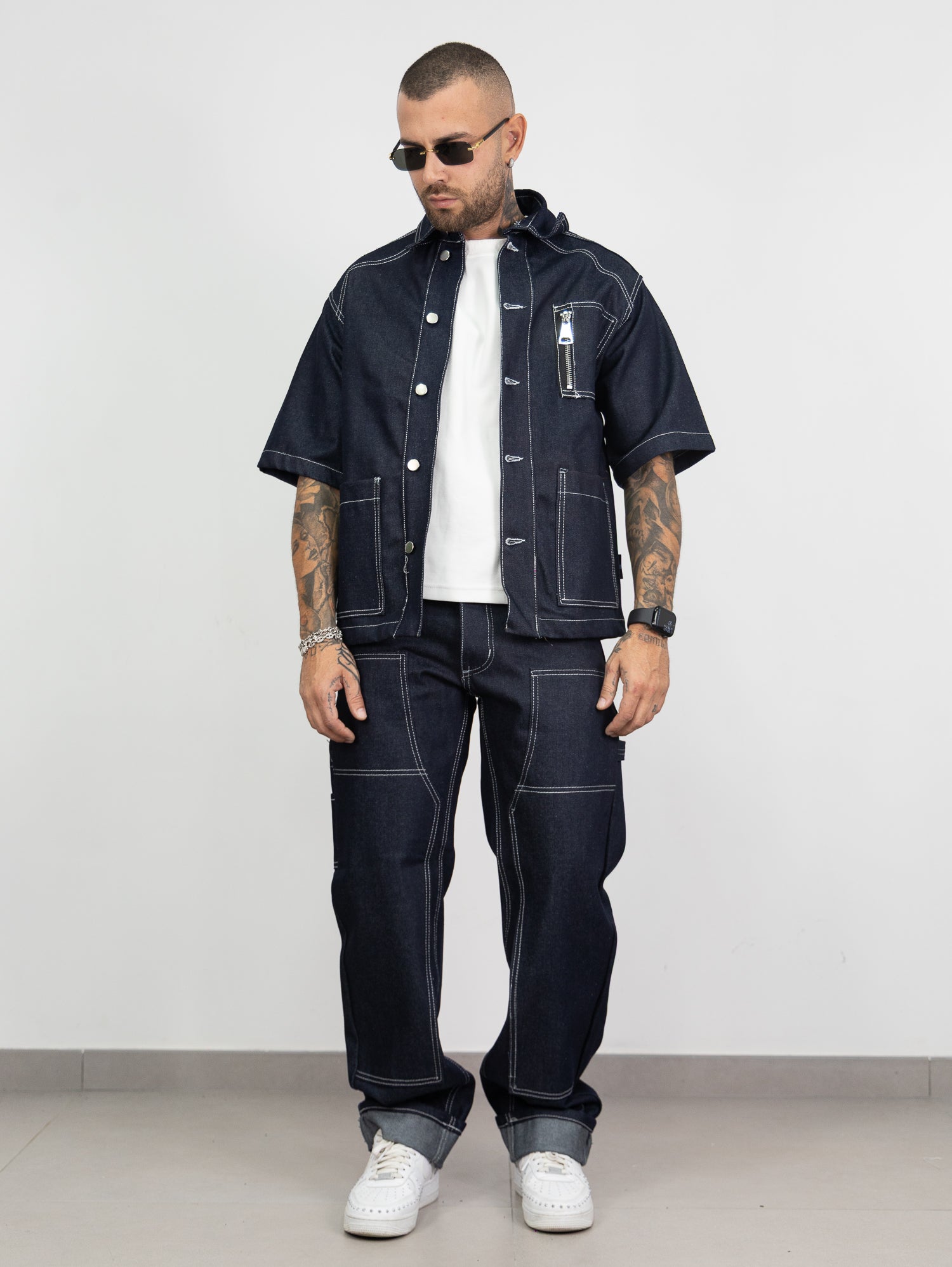 Coordset carpenter blue
