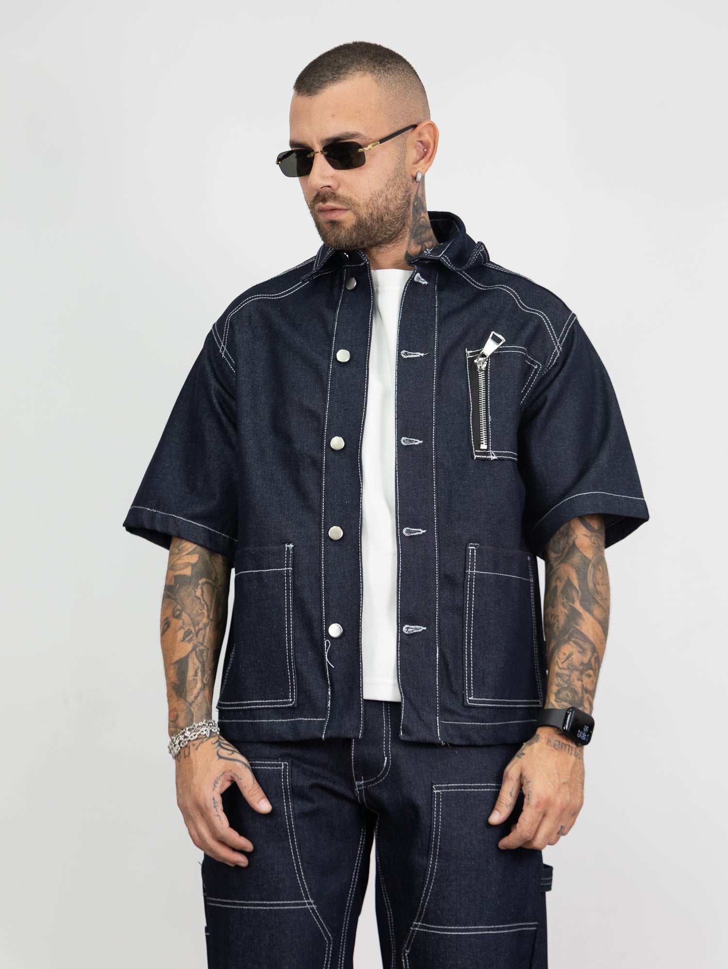 Coordset carpenter blue