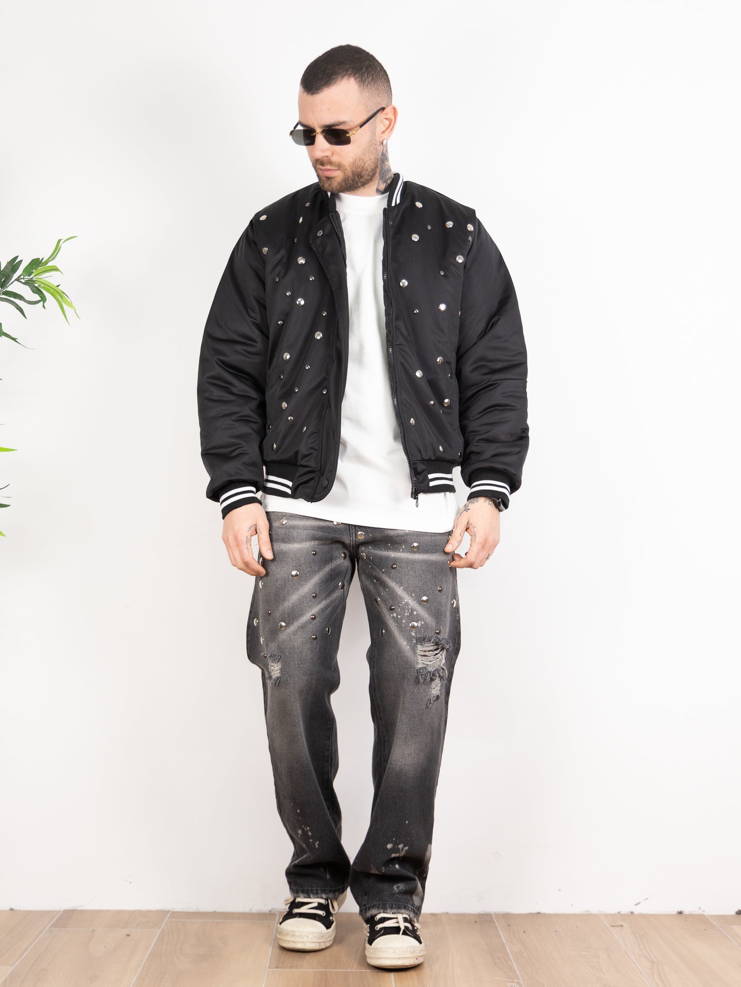 Bomber borchie