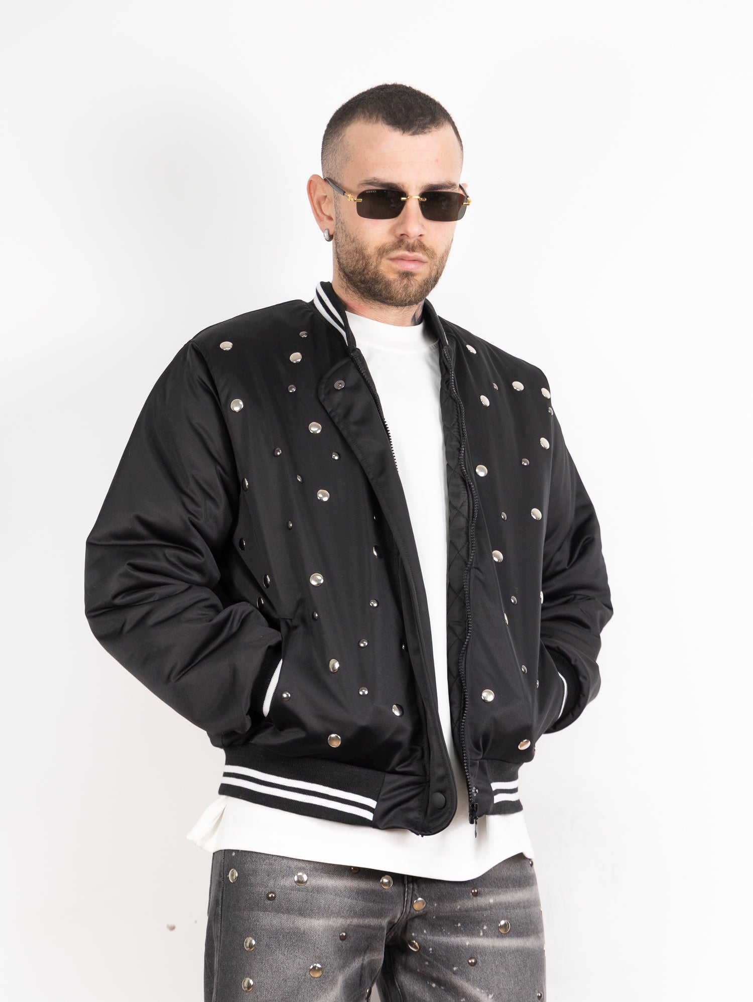 Bomber borchie