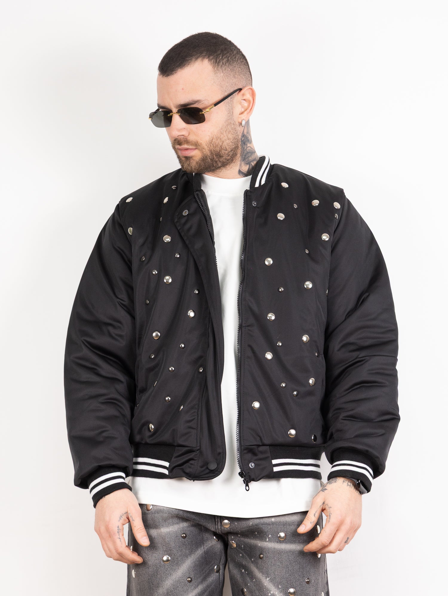 Bomber borchie
