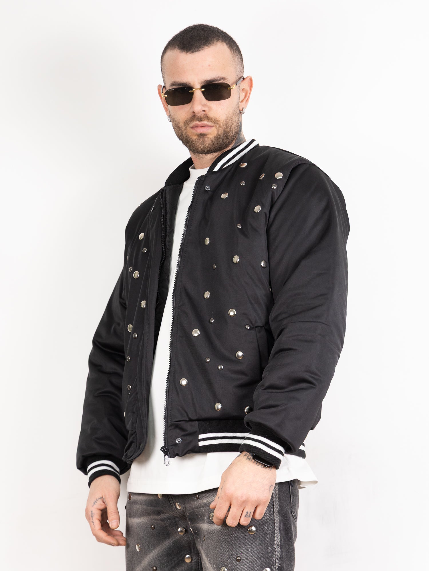 Bomber borchie