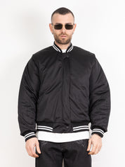Bomber flame strass