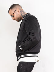 Bomber flame strass