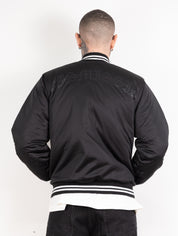 Bomber flame strass