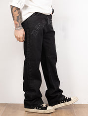 Baggy flame strass