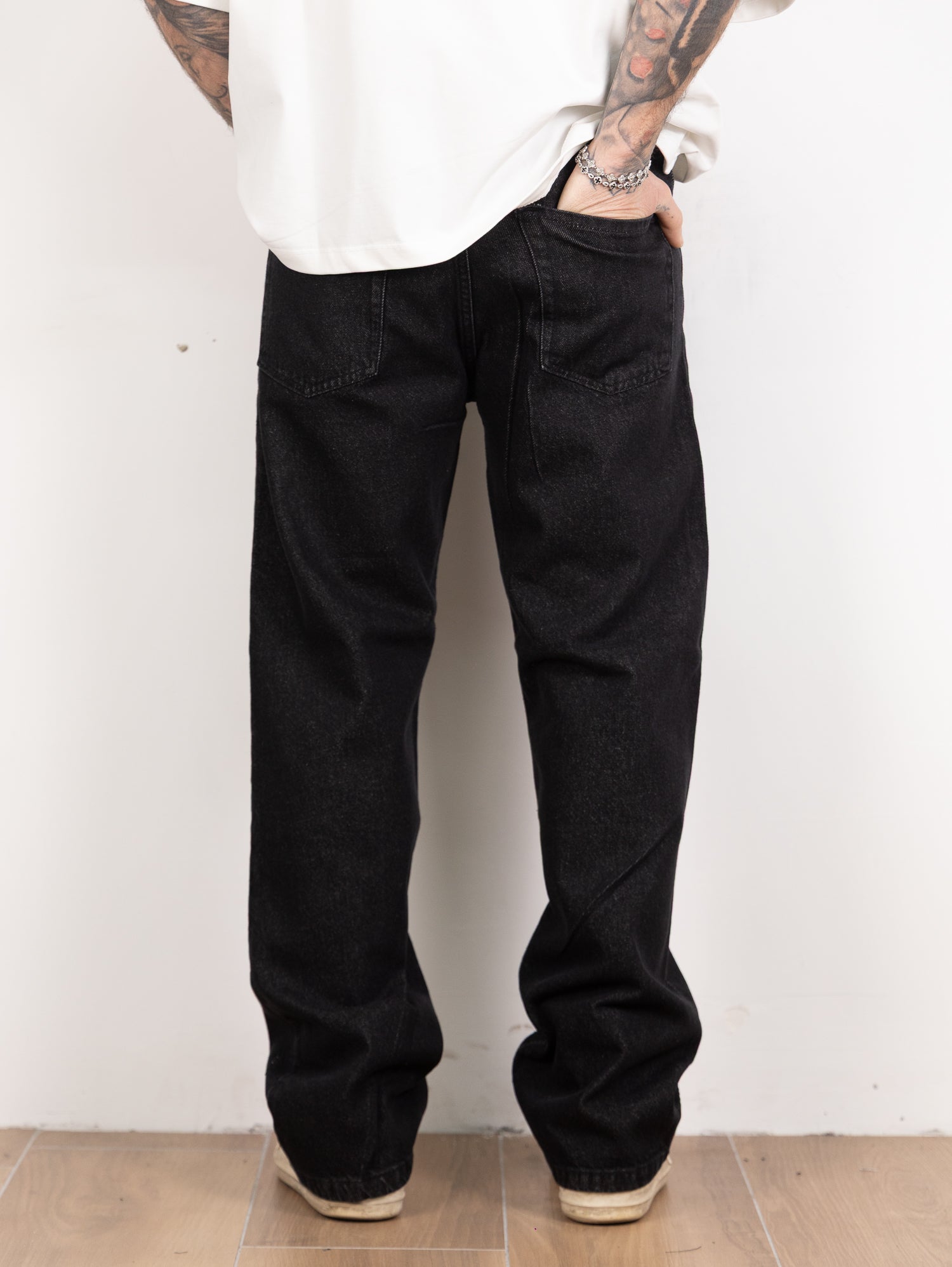 Baggy flame strass