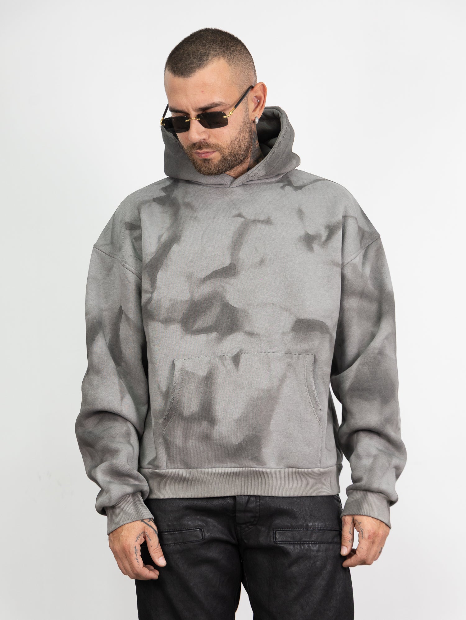 Felpa boxy abstract pd