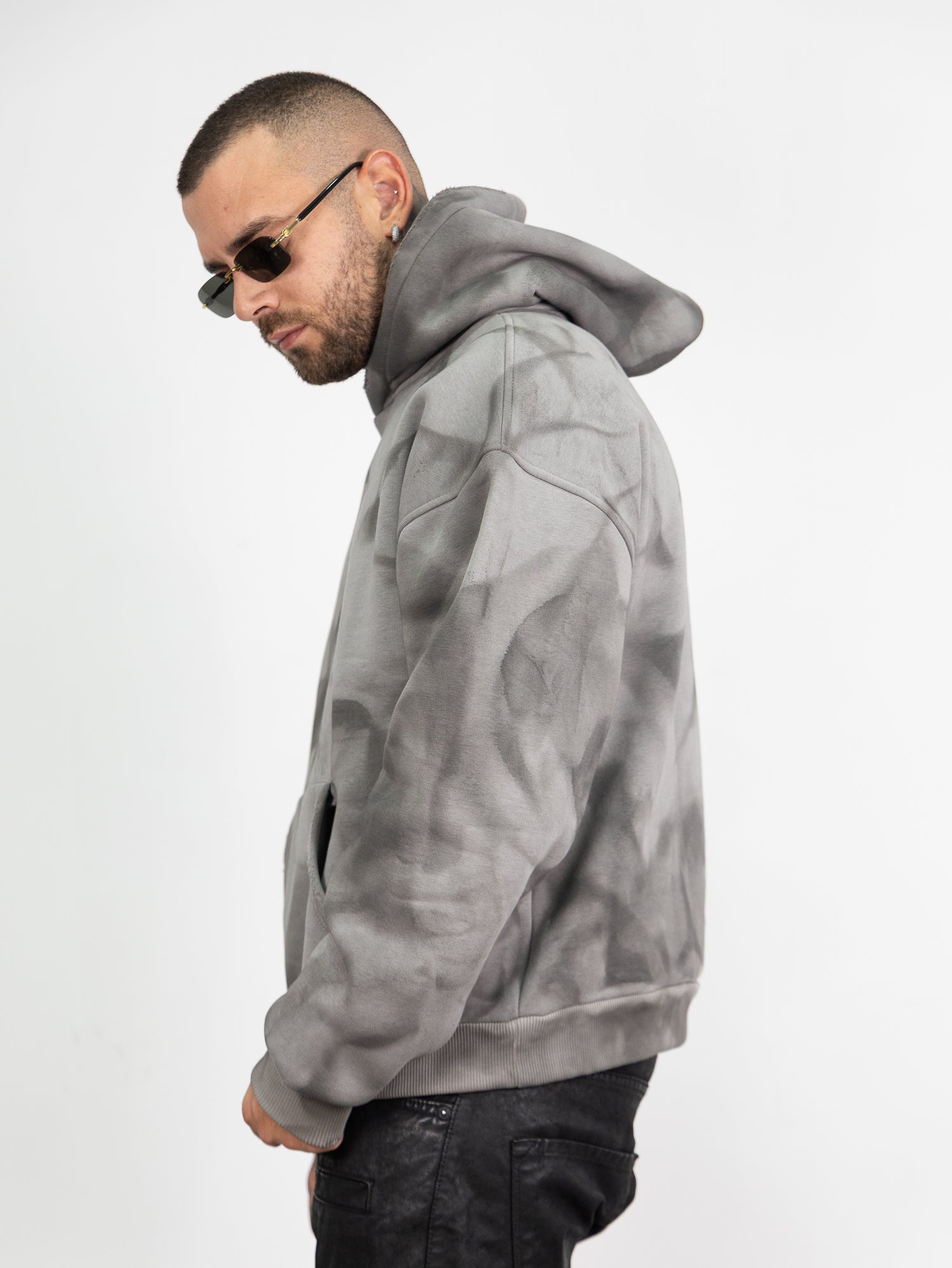 Felpa boxy abstract pd