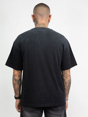 T-shirt sfumata strass